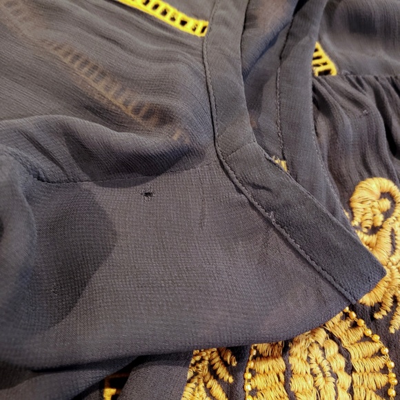 Anthropologie Vanessa Virginia "Antala" Peplum Top - Picture 7 of 8